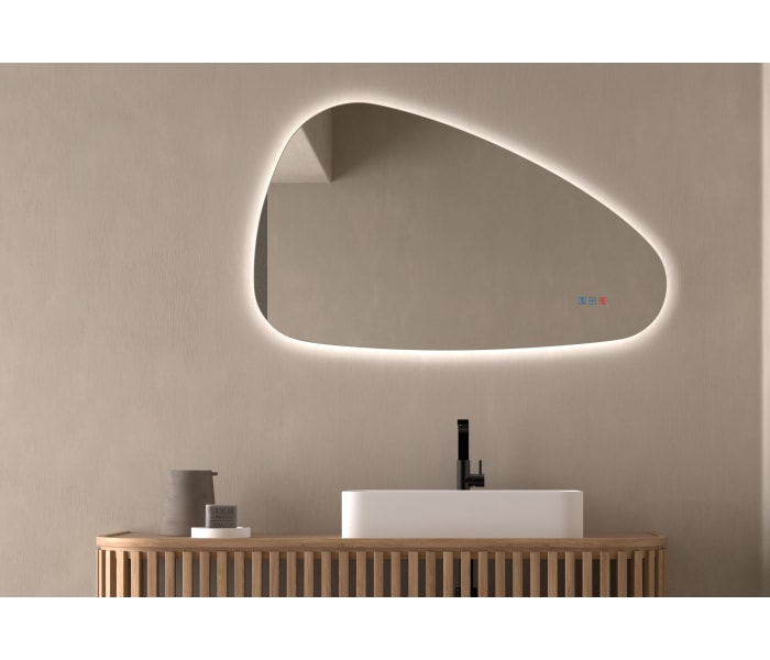 Espejo de baño con luz LED Bruntec Trion Principal 1