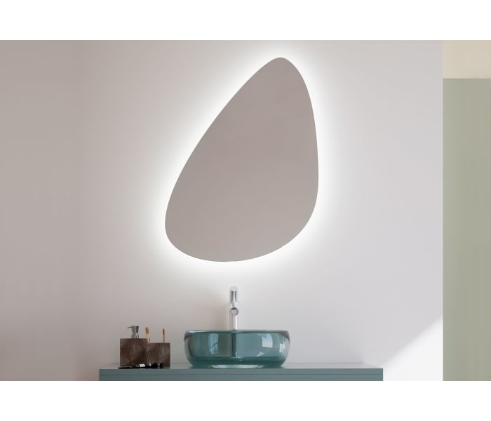 Espejo de baño con luz LED de Bruntec Trion Ambiente 1