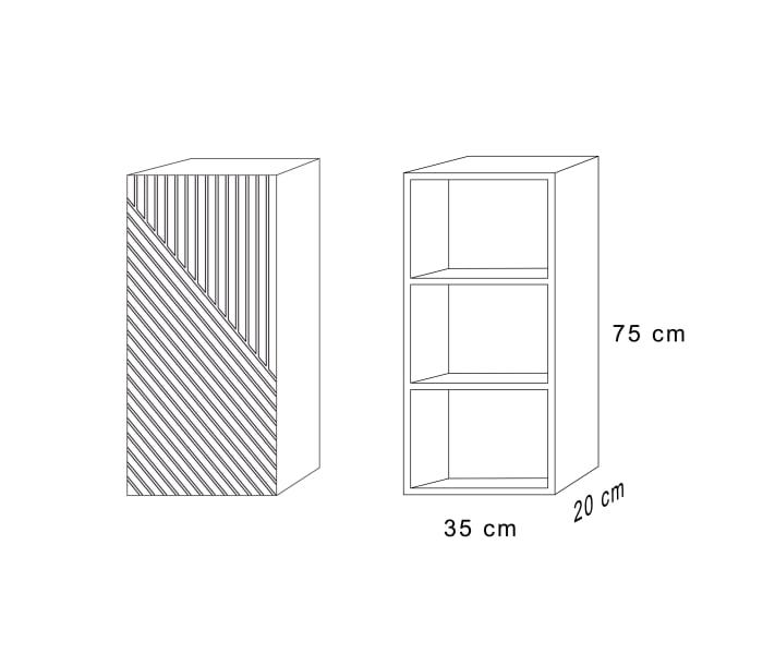Columna de baño Bruntec Limo Croquis 15