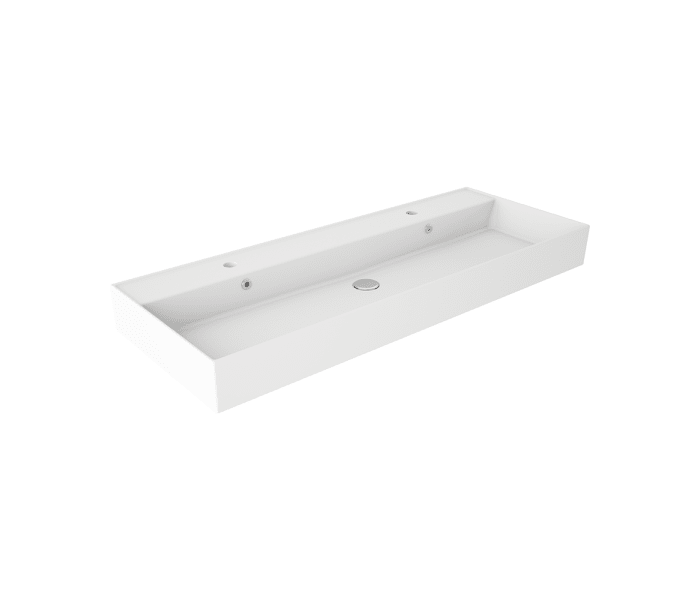 Conjunto mueble de baño con lavabo de cerámica de 12 cm de alto y cajonera Viso Bath Nomad Detalle 5