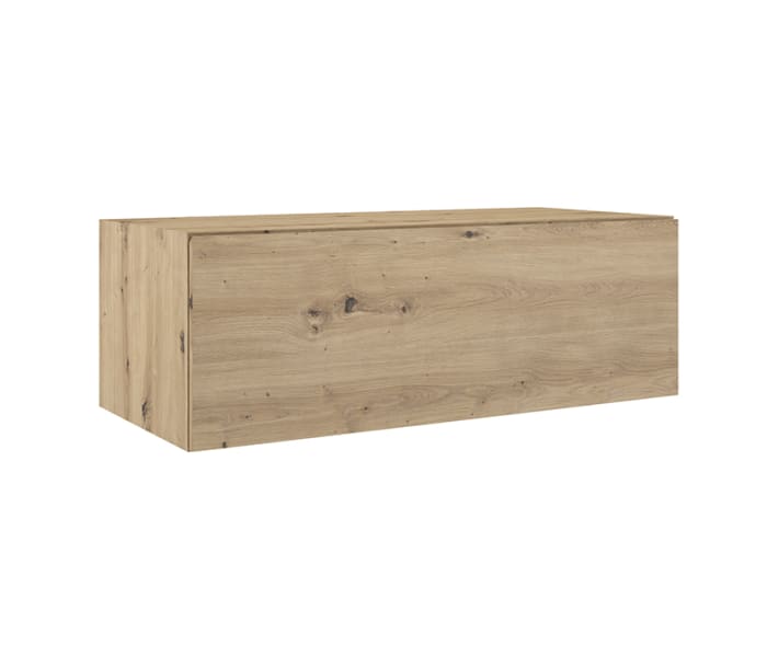 Conjunto mueble de baño con lavabo de cerámica de 12 cm de alto y cajonera Viso Nomad Detalle 15