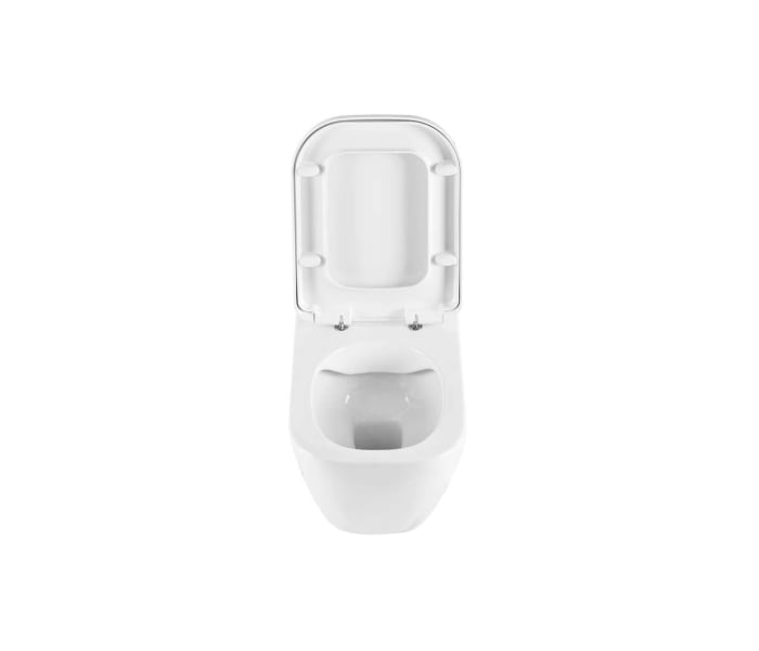 Pack inodoro suspendido + cisterna empotrada + pulsador + bide Unisan Sanindusa Look Detalle 6