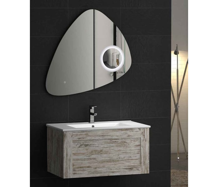 Espejo de baño con luz LED Coycama Stone Ambiente 1