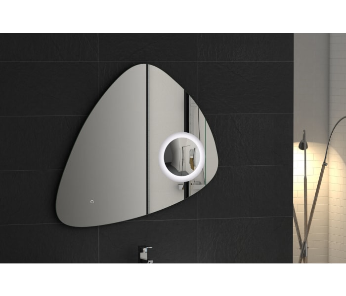 Espejo de baño con luz LED Coycama Stone Principal 0