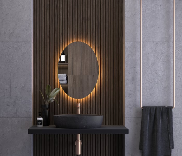 Espejo de baño con luz LED de Eurobath, Irlanda Principal 1