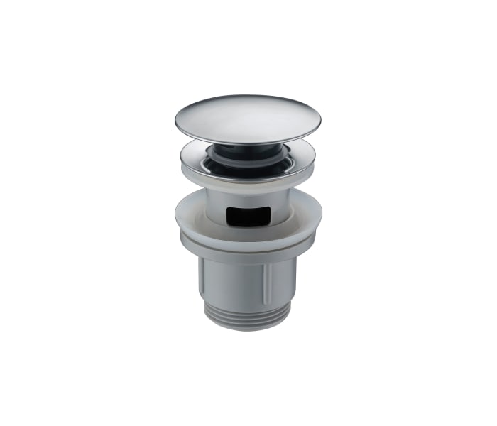 Pack Grifo de lavabo caño alto Imex Roma + Válvula click-clack + Sifón Detalle 6