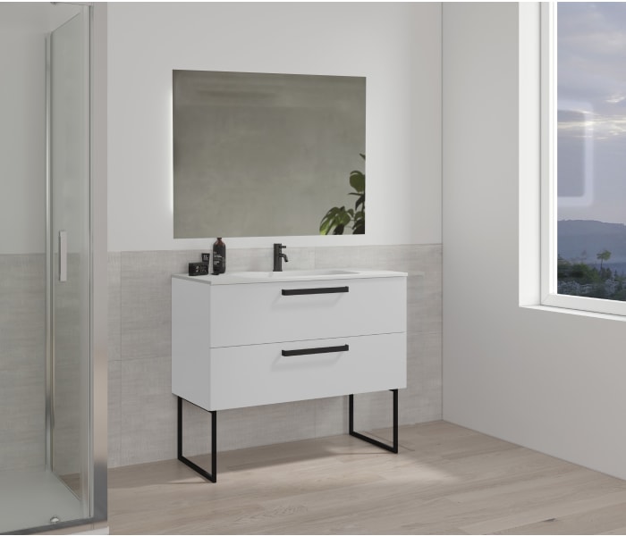 Columna mueble auxiliar de baño suspendido Modelo Bondi