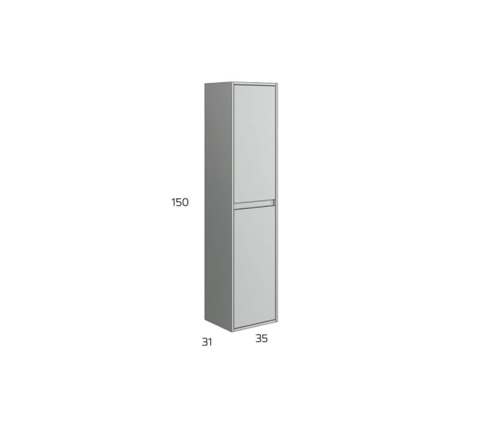 Columna de baño Bruntec Boston Croquis 8