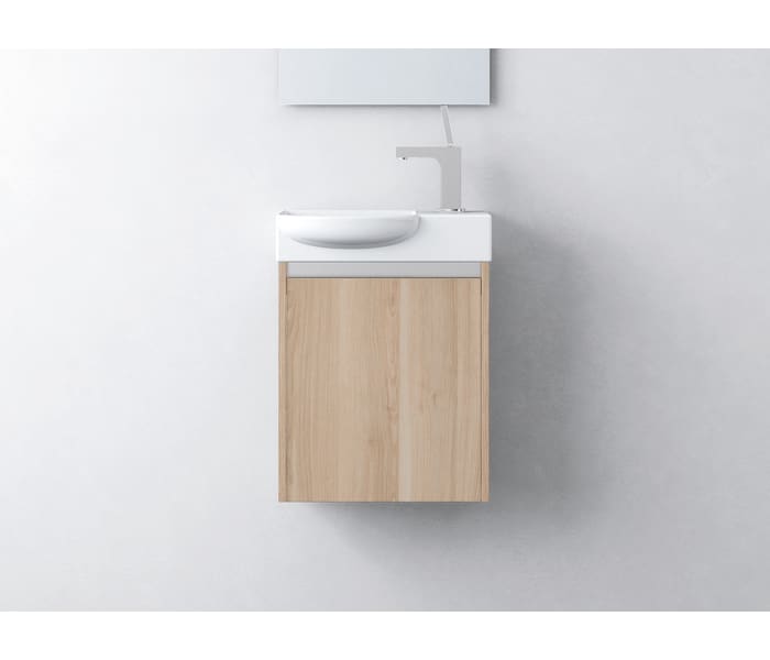 Conjunto mueble de baño fondo reducido 25 cm Ávila Dos Slim Principal 2