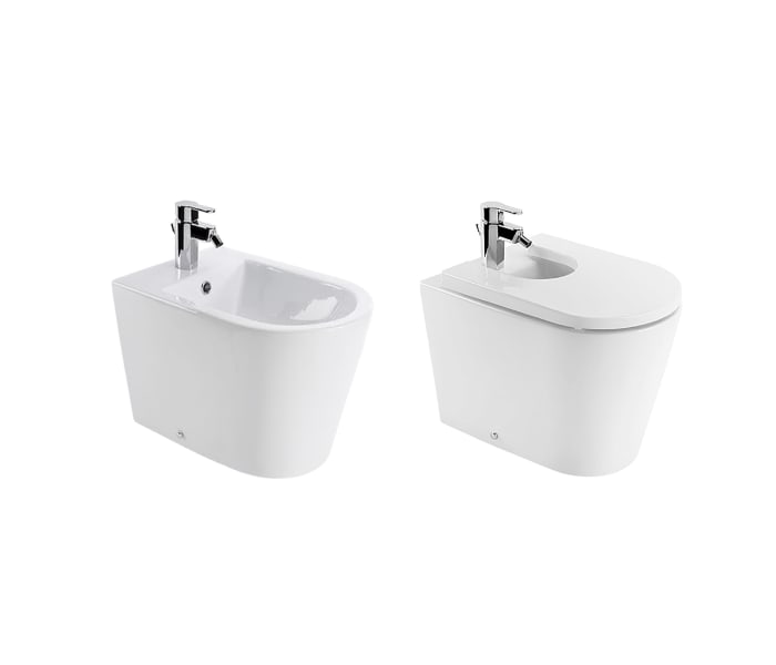 Pack inodoro + bide Unisan Sanindusa Urby Plus Detalle 3