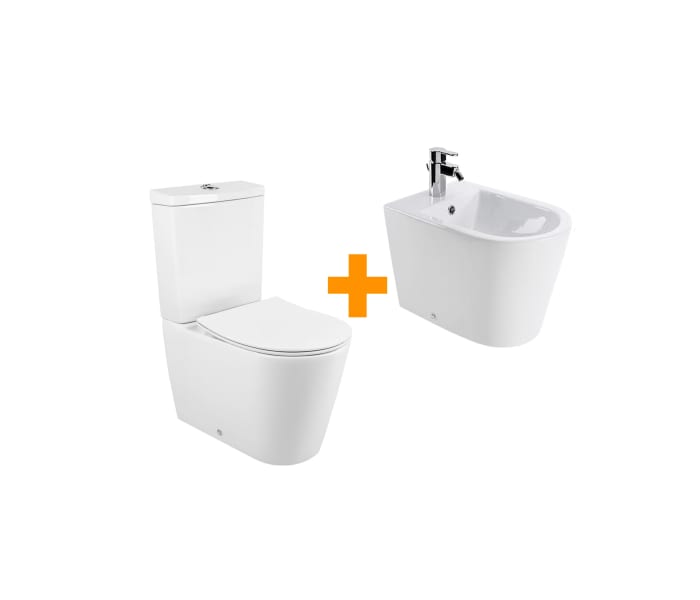 Pack inodoro + bide Unisan Sanindusa Urby Plus Principal 0
