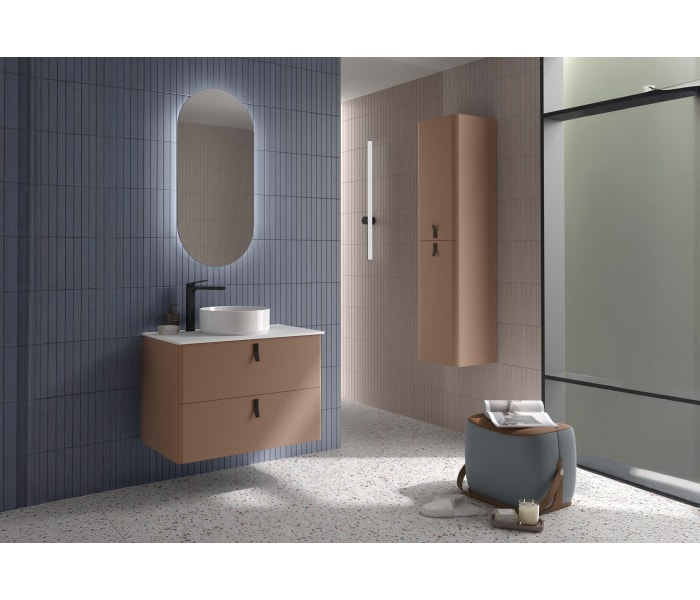 Mueble de baño con encimera Solid Surface Salgar Uniiq Principal 2
