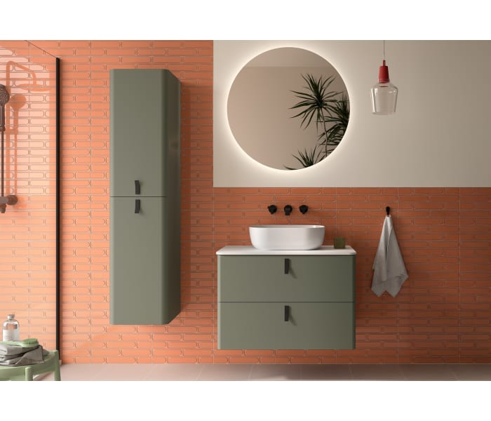 Mueble de baño con encimera Solid Surface Salgar Uniiq Principal 0