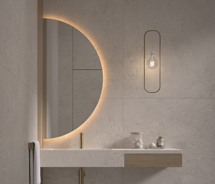 Espejo media luna con luz LED de Eurobath, Bonaire 2 Principal 0
