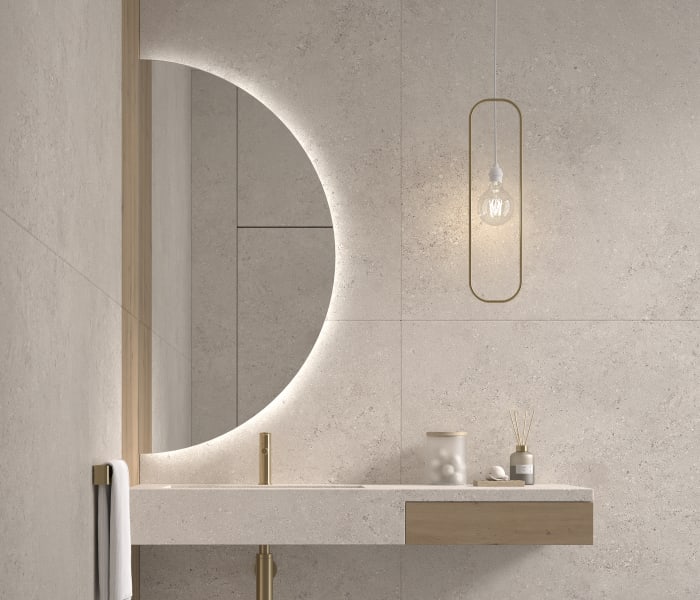 Espejo media luna con luz LED de Eurobath, Bonaire 2 Principal 3