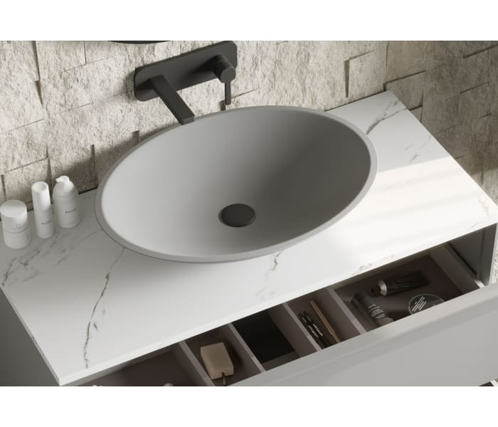 Lavabo sobre encimera Coycama Orbit Detalle 15