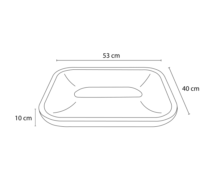 Lavabo de mármol natural Bruntec River Croquis 5
