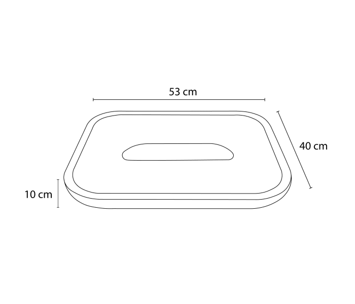 Lavabo de mármol natural Bruntec River Croquis 5