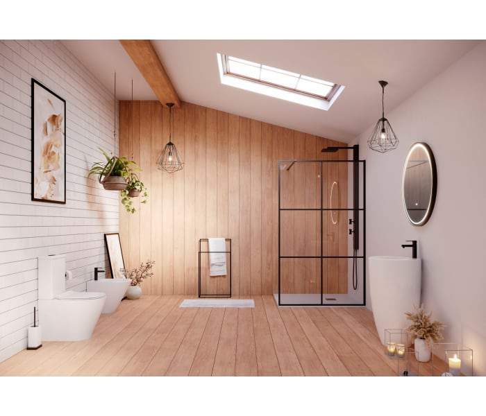 Pack inodoro compacto + bidé Fossil Natura Bolonia mate Ambiente 6