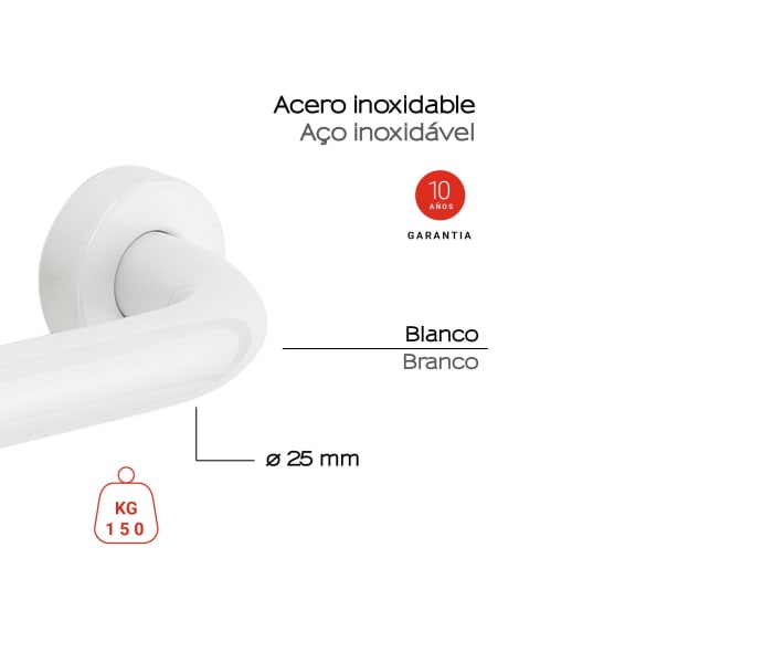 Asidero para baño Gedy Up Detalle 4