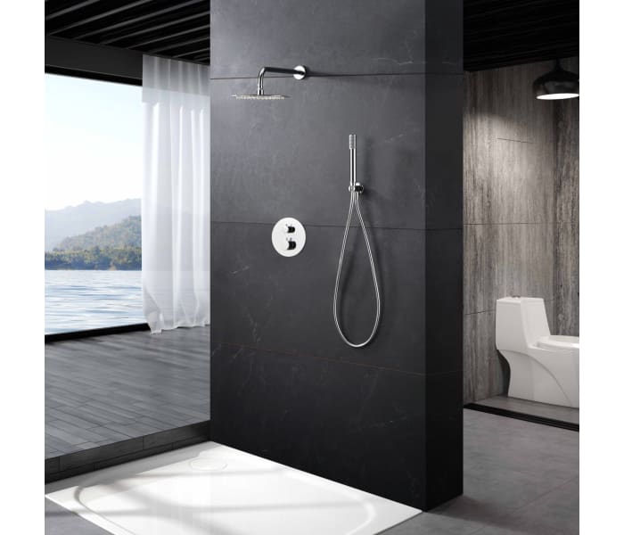 Conjunto de ducha empotrado Imex Monza Ambiente 8