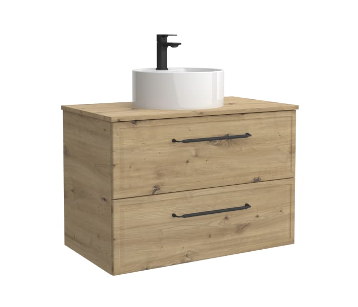 Conjunto mueble de baño Salgar Runa con lavabo sobre encimera Principal 3