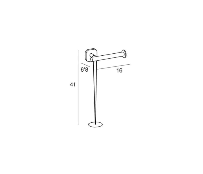 Portarrollos de baño Manillons Torrent Bassic Croquis 1