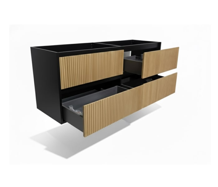 Mueble de baño madera maciza con encimera solid surface Bruntec Alpes 18 Principal 6