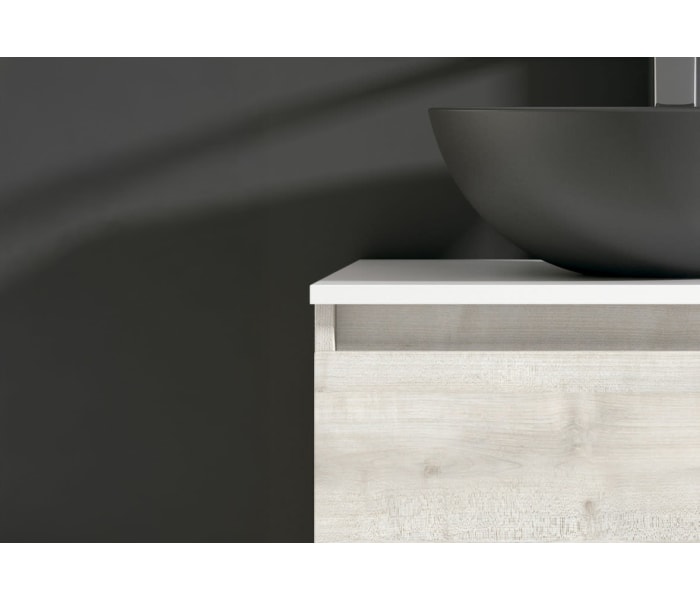 Mueble de baño con encimera MDF Hidrófuga Viso Box Detalle 1