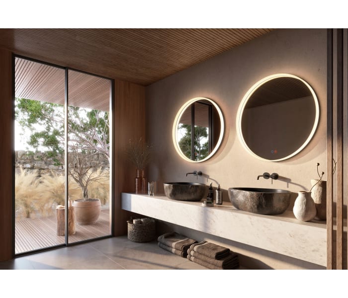 Espejo de baño con luz LED Ledimex Bolonia Ambiente 4