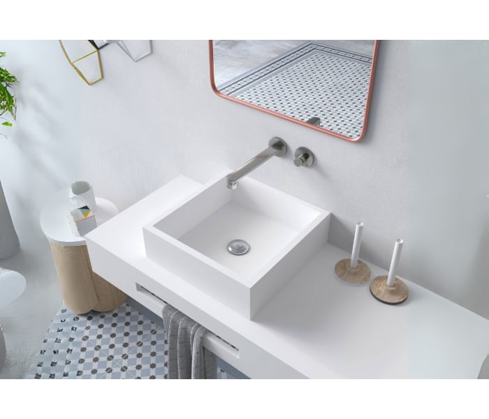 Lavabo sobre encimera Bruntec Quadro Principal 0