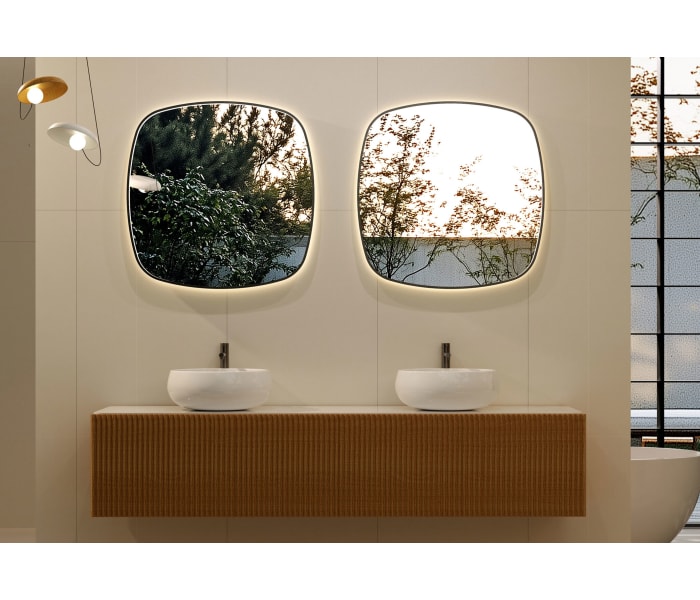 Espejo de baño con luz LED Ledimex Catania Principal 0