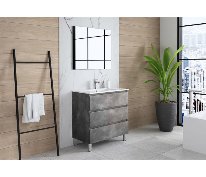 Conjunto mueble de baño Bruntec Roma Principal 4