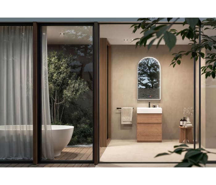 Espejo Arco con luz LED Ledimex Roma Ambiente 6