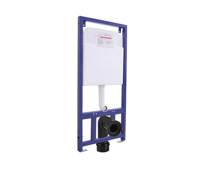 Pack inodoro suspendido + cisterna empotrada Bruntec Square Detalle 2