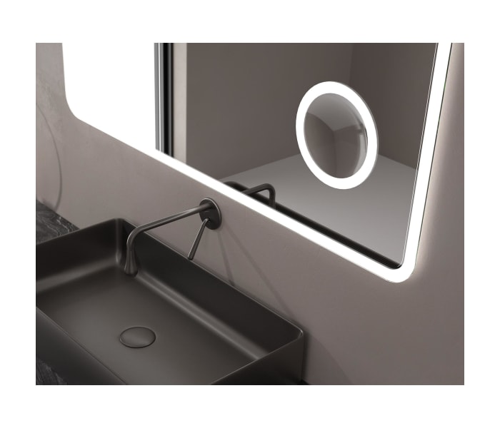 Espejo de baño con luz LED Eurobath, Palau Detalle 1