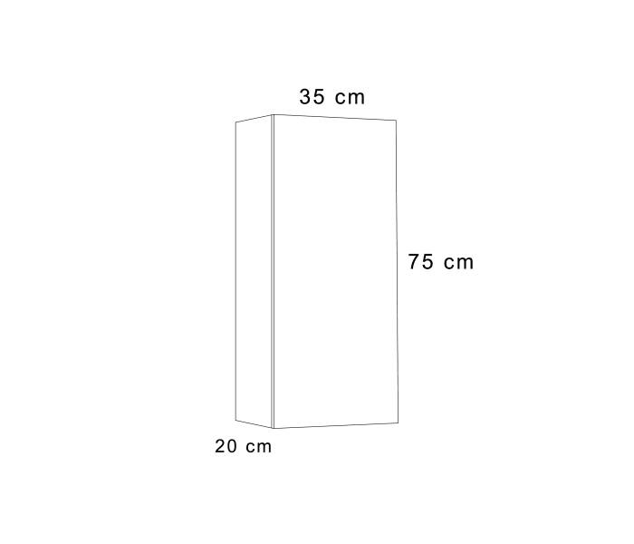 Columna de baño Bruntec Etna Croquis 2