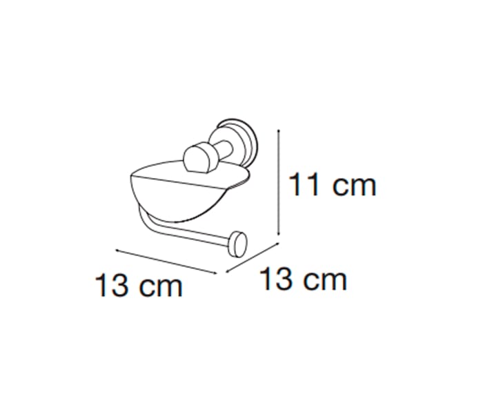 Portarrollos de baño Mediterranea de baño Arena Croquis 1