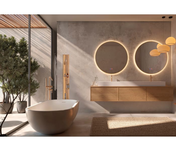 Espejo de baño con luz LED Ledimex Fun Ambiente 5