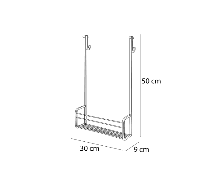 Estante de ducha Bruntec 600 Croquis 1
