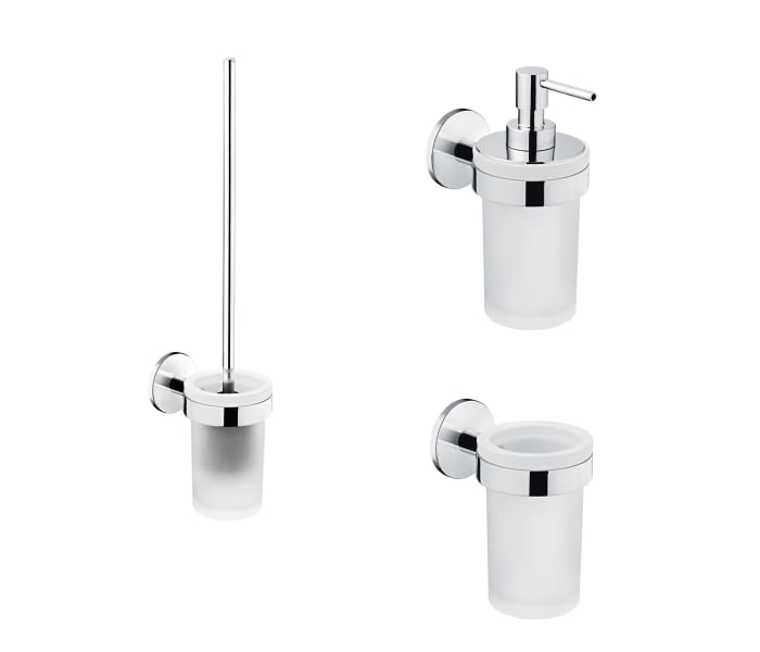 Conjunto de accesorios de baño Cosmic Duo Round Principal 0