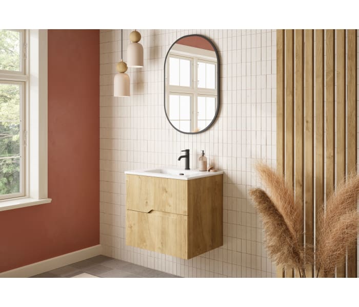 Conjunto mueble de baño Coycama bamboo Principal 0