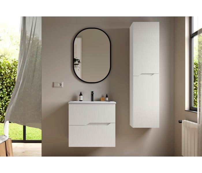 Conjunto mueble de baño Coycama bamboo Principal 1