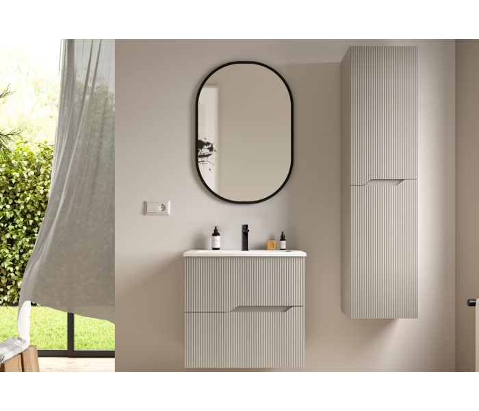 Conjunto mueble de baño Coycama bamboo Principal 2