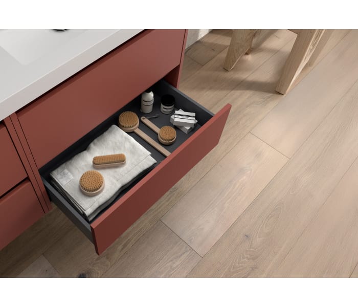 Mueble de baño con encimera de madera Salgar Noja Detalle 9