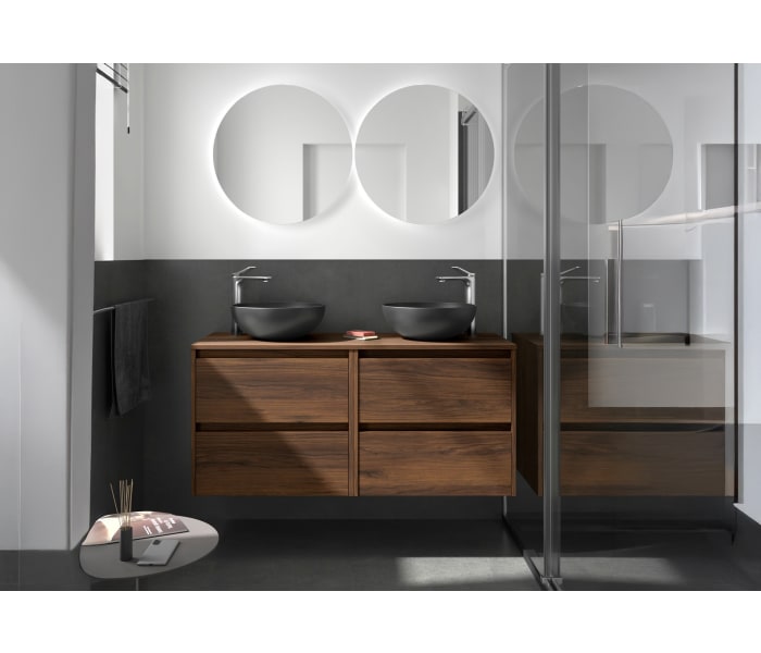 Mueble de baño con encimera de madera Salgar Noja Principal 7