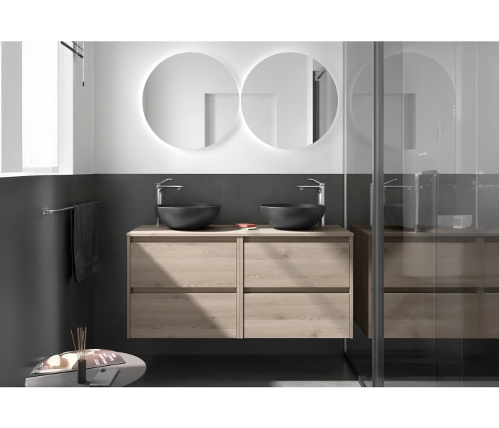 Mueble de baño con encimera de madera Salgar Noja Principal 6