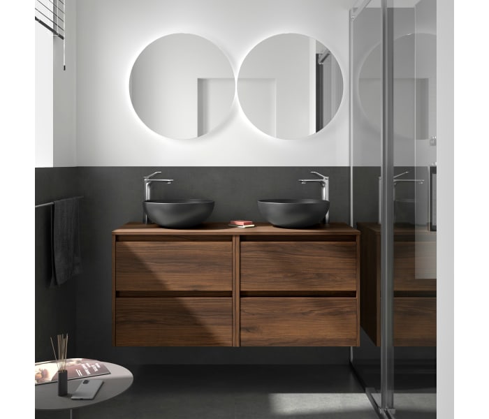 Mueble de baño con encimera de madera Salgar Noja Principal 7