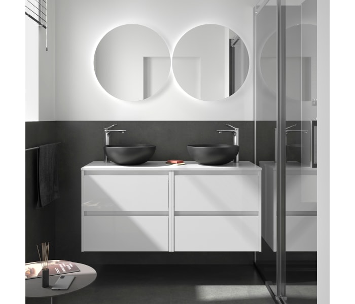 Mueble de baño con encimera de madera Salgar Noja Principal 2