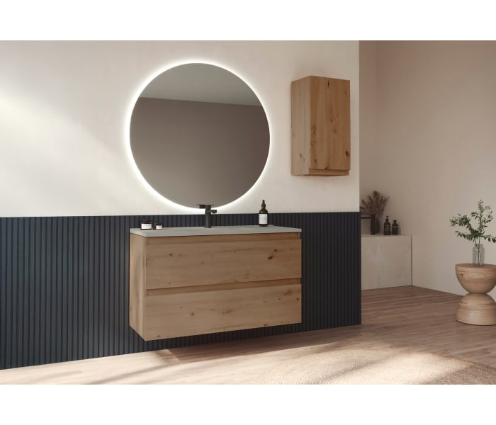 Mueble de baño color madera Bruntec Vilma Principal 0